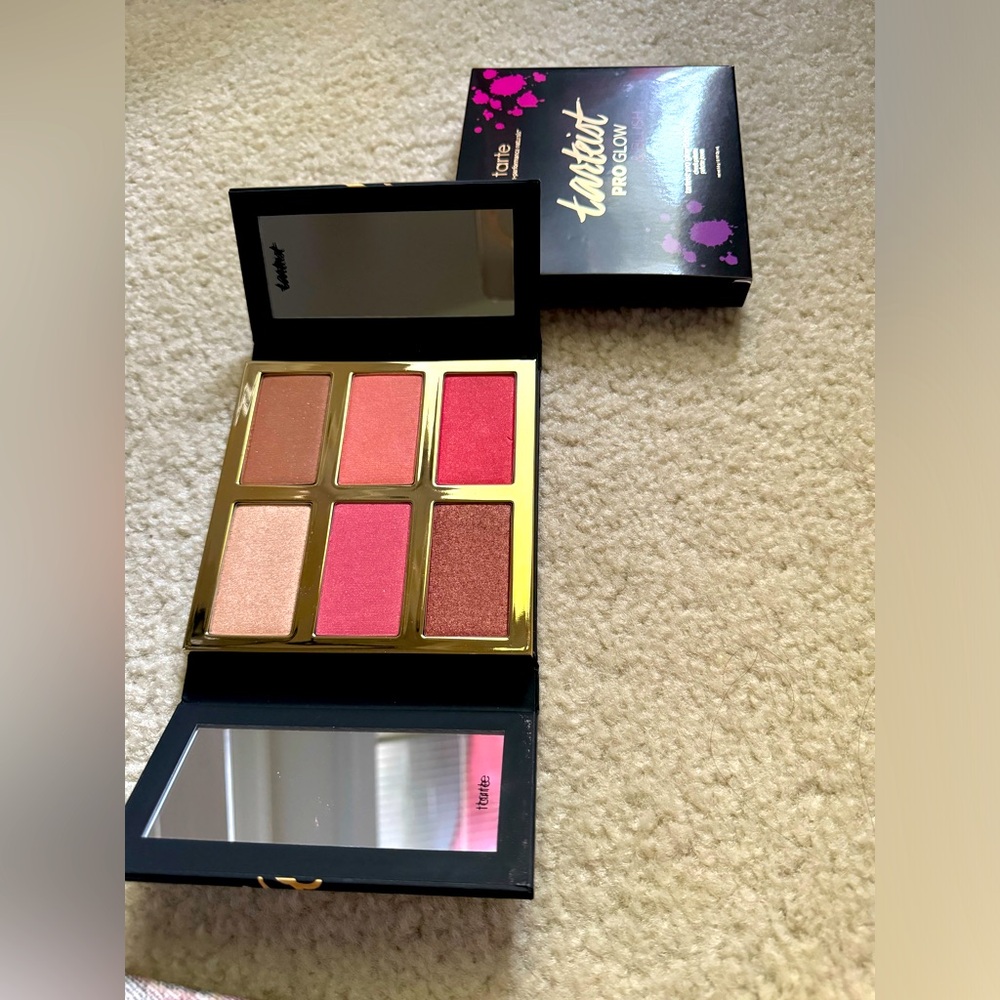 Brand new Tarte Pro Glow blush highlight palette